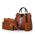 Luxury 4-in-1 Tan Handbag Collection