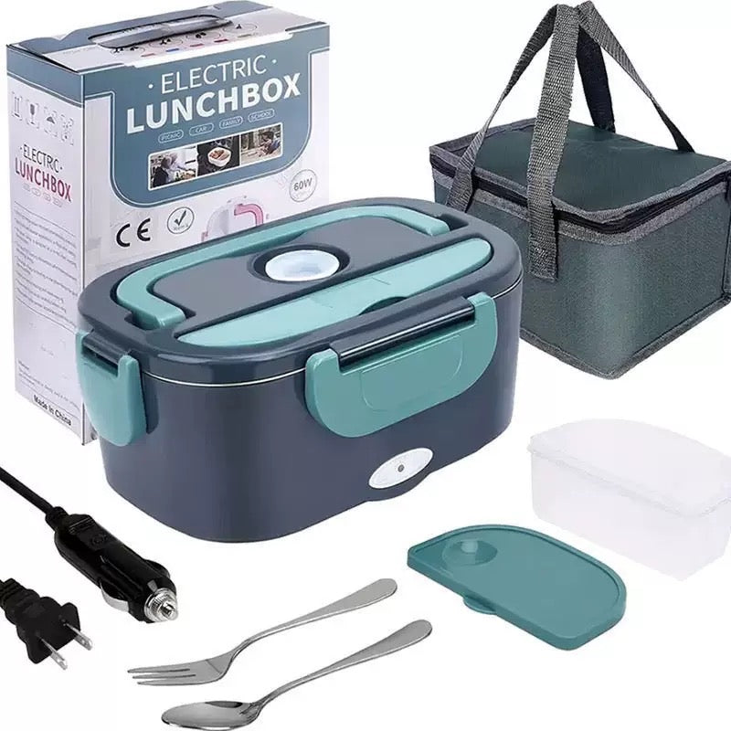Portable Electric Heating Lunch Box Set