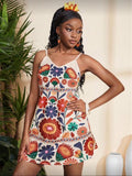Summer Garden Embroidered Mini